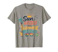 Ambiance de Vacances à la Plage baignée par Le Soleil et bénie par l'été T-Shirt