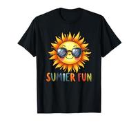 Ambiance Estivale Sunny Times Bonjour Summer Sea Coastal Chill T-Shirt