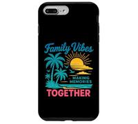Ambiance familiale pour créer des Souvenirs Ensemble Vacances à la Plage Coque pour iPhone 7 Plus/8 Plus