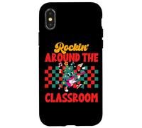 Ambiance Festive Rockin' Around The Classroom Coque pour iPhone X/XS