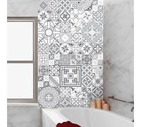 Ambiance-Live Carreaux de ciment adhésif mural - azulejos - 15 x 15 cm - 60 pièces - col-RV-030915x15cm