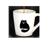 Ambiance-Live Sticker Mural déco Gros Chats - 10 x 10 cm, Vert Pomme