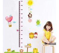 Ambiance-Live Sticker Mural Sticker toise soleil et animaux Happy