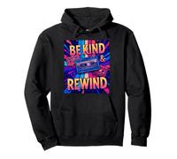 Ambiance rétro Be Kind and Rewind Fun Times Throwback des années 80 Sweat à Capuche