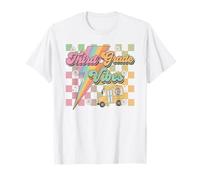 Ambiance rétro de troisième année pour enseignants, élèves et enseignants T-Shirt