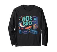Ambiance rétro des années 80 de Bro Sweet Old School Throwback 80's Vibe Manche Longue