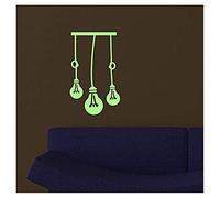 Ambiance Sticker 3 Ampoules phosphorescentes - 55 x 10 cm