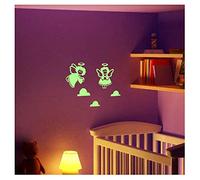Ambiance Sticker Anges Enfant phosphorescents - 20 x 25 cm