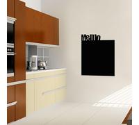 Ambiance Sticker Ardoise Tableau Noir - Stickers Muraux Adhésif Effaçable - Carnet de Note - H115 x L95 cm