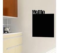 Ambiance Sticker Ardoise Tableau Noir - Stickers Muraux Adhésif Effaçable - Carnet de Note - H95 x L75 cm