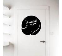 Ambiance Sticker Ardoise Tableau Noir - Stickers Muraux Adhésif Effaçable - Chat - H25 x L25 cm