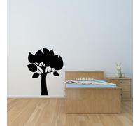Ambiance Sticker Ardoise Tableau Noir - Stickers Muraux Adhésif Effaçable - Design Arbre - H105 x L85 cm