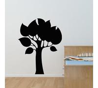 Ambiance Sticker Ardoise Tableau Noir - Stickers Muraux Adhésif Effaçable - Design Arbre - H20 x L15 cm