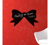 Ambiance Sticker Ardoise Tableau Noir - Stickers Muraux Adhésif Effaçable - Design Noeud - H75 x L130 cm