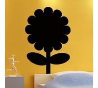 Ambiance Sticker Ardoise Tableau Noir - Stickers Muraux Adhésif Effaçable - Design Tournesol - H40 x L30 cm