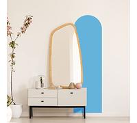 Ambiance Sticker Autocollant Arche Salon Art Moderne et Simple | Grand Papier Peint Bohème pour Décoration Salon et Chambre | L58 x H100 cm - Bleu Glace