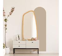 Ambiance Sticker Autocollant Arche Salon Art Moderne et Simple | Grand Papier Peint Bohème pour Décoration Salon et Chambre | L58 x H100 cm - Taupe