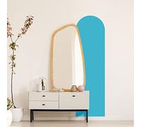 Ambiance Sticker Autocollant Arche Salon Art Moderne et Simple | Grand Papier Peint Bohème pour Décoration Salon et Chambre | L58 x H100 cm - Bleu Ciel