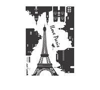 Ambiance Sticker Autocollant Muraux Décoration Adhésifs Fleurs Iris Sticker Murale pour Bébé, Chambre d'enfant et Salon - H50 x L70 cm