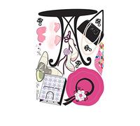 Ambiance Sticker Autocollant Muraux Décoration Adhésifs Texte "Flowers" avec Branche et Oiseaux Sticker Murale pour Bébé, Chambre d'enfant et Salon - H50 x L70 cm