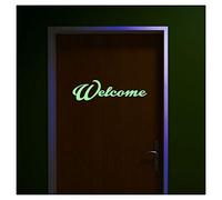 Ambiance Sticker bienvenu phosphorescent - 15 x 55 cm