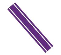 Ambiance Sticker Capot de Voiture Stripe, Autocollant Racing Body Side Stripe Decal, Toit Jupe Pare-chocs Stripe Decal Vinyle, Modifié Stripe Decal Car Décor Violet - 1 Pièce de 124 cm
