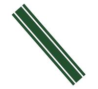 Ambiance Sticker Capot de Voiture Stripe, Autocollant Racing Body Side Stripe Decal, Toit Jupe Pare-chocs Stripe Decal Vinyle, Modifié Stripe Decal Car Décor Vert Fonce - 1 Pièce de 124 cm
