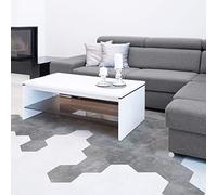 Ambiance Sticker Carreaux de Ciment pour Sol - Azulejos avec Laminat Protection en Plastique Anti-Dérapant | Stickers Adhésifs Carrelages Hexagones Multicolor Résistant à l'eau - 10 Pièces de 20x18 cm