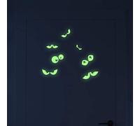 Ambiance Sticker Ensemble de Yeux phosphorescents - 10 x 55 cm