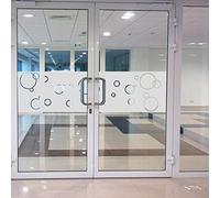 Ambiance Sticker Film Fenêtre Anti Regard Occultant - Bulles DE Savon - Stickers Autocollant Brise-Vue pour Vitre & Porte de Douche - 55x200cm