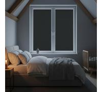 Ambiance Sticker Film fenêtre Brise Vue électrostatique Noir, 45 cm x 40 m