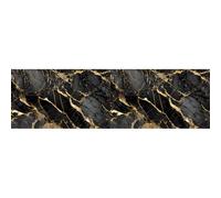 Ambiance Sticker Lino Sol Rouleau, Effet Marbre Noir et Or, 60 x 200 cm
