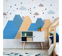 Ambiance Sticker Muraux Enfants Décoration Chambre Bébé - Autocollant Sticker Mural Adhesif Géant | Chouka - H100 x L150 cm
