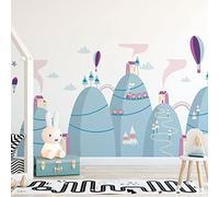 Ambiance Sticker Muraux Enfants Décoration Chambre Bébé - Autocollant Sticker Mural Adhesif Géant | Merveilleuses - H120 x L180 cm