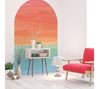 Ambiance Sticker Papier Peint intissé pré-encollé fresques géants - Arche Arc-en-Ciel - adhésif décorative - 100x60cm