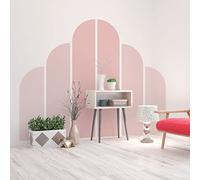 Ambiance Sticker Papier Peint intissé pré-encollé fresques géants - Arches Rose Poudre - adhésif décorative - 135x90cm