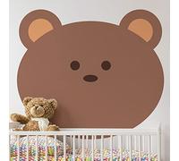 Ambiance Sticker Papier Peint intissé pré-encollé fresques géants - Ourson - adhésif décorative - 57x60cm