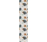 Ambiance Sticker Papier Peint Intissé Pré-encollé Rouleau Wallpaper Art Moderne Feuilles de Monstera Adhésif Décorative - 1 Roulle de H300 x L60 cm