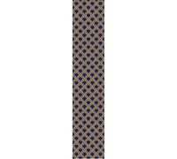 Ambiance Sticker Papier Peint Intissé Pré-encollé Rouleau Wallpaper Scandinave Art Déco Bleu Foncé Arches Adhésif Décorative - 1 Roulle de H300 x L60 cm