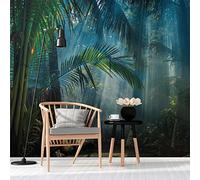 Ambiance Sticker Papier Peint panoramique Jungle Tropicale préencollé H 250 x L 240 cm