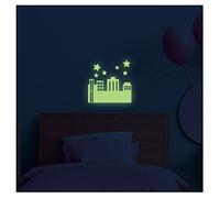 Ambiance Sticker Phosphorescent bâtiment - 30 x 40 cm