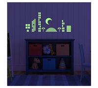 Ambiance Sticker Phosphorescent toits de la Ville 1-10 X 55 cm