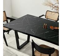 Ambiance Sticker Rouleau Adhésif au Mètre - Autocollants Revêtement Adhésif Cuisine, Meubles et Salle de Bain Granit Noir - H60 x L2 m