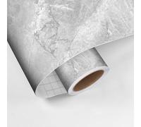 Ambiance Sticker Rouleau Revêtement Adhésif Sol Rouleau Adhésif Protection Anti-Dérapant Marbre Gris - H60 x L100 cm