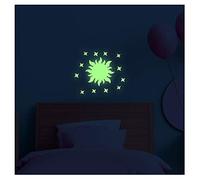 Ambiance Sticker Soleil Phosphorescent - 20 x 20 cm