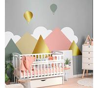 Ambiance Sticker Stickers Enfant Montagnes géantes scandinaves Esbjerg 90 x 120 cm