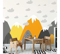 Ambiance Sticker Stickers Enfant Montagnes scandinaves anouska 40 x 60 cm