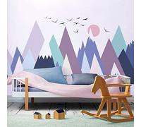 Ambiance Sticker Stickers Enfant Montagnes scandinaves beyonka 40 x 60 cm