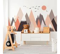 Ambiance Sticker Stickers Enfant Montagnes scandinaves fransika 40 x 60 cm