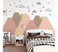 Ambiance Sticker Stickers Enfant Montagnes scandinaves priska 120 x 180 cm